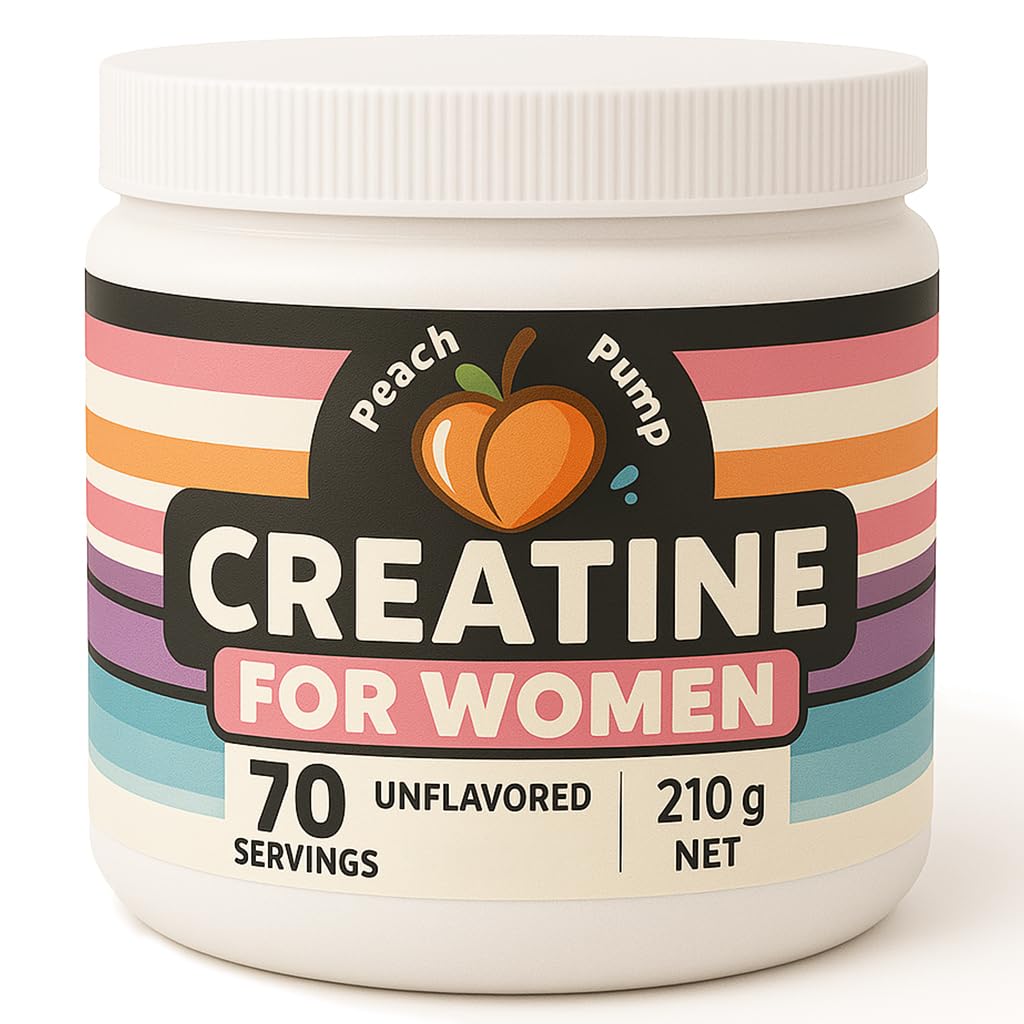 Glute Builder Creatine Monohydrate Powder for Women, 3g Micronized Creatine per Serving, Unflavored, for Energy and Mus