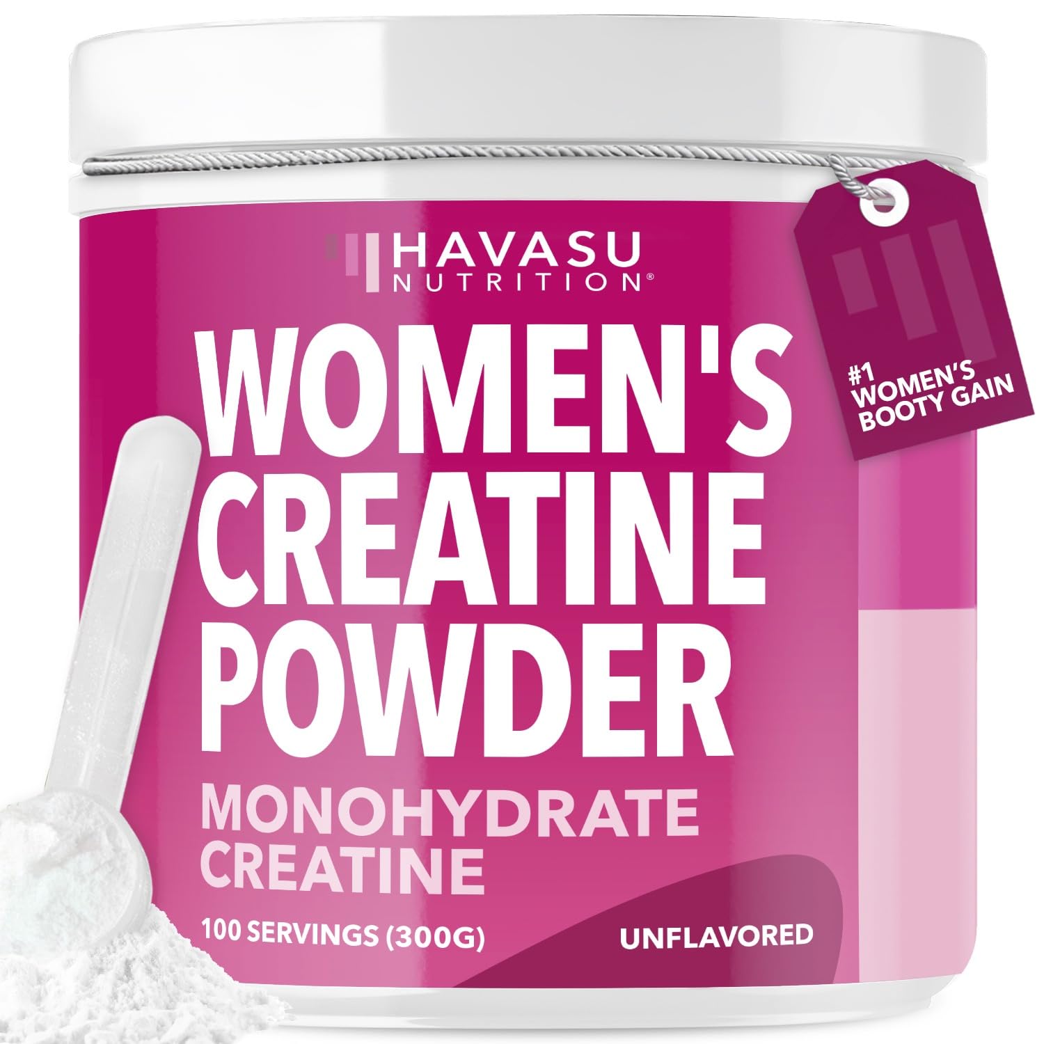 Creatine for Women - Micronized Creatine Monohydrate - Post-Workout Recovery Powder for Energy Support and Lean Muscle M